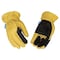 Kinco Water Resistant Drivers Gloves, Buffalo Leather, Yellow, XL 1 PR 387P-XL - alternate 1